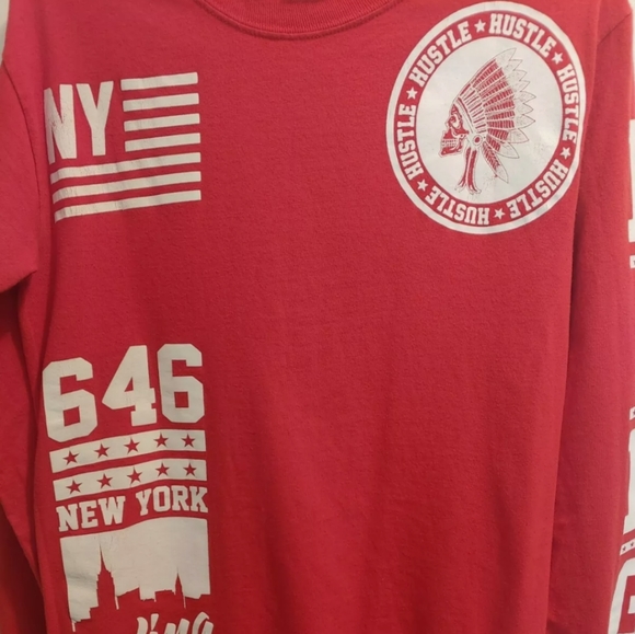 King Hustler New york long sleeve T-shirt Matches Jordan Colorway 12 Retro Twist - Picture 2 of 6